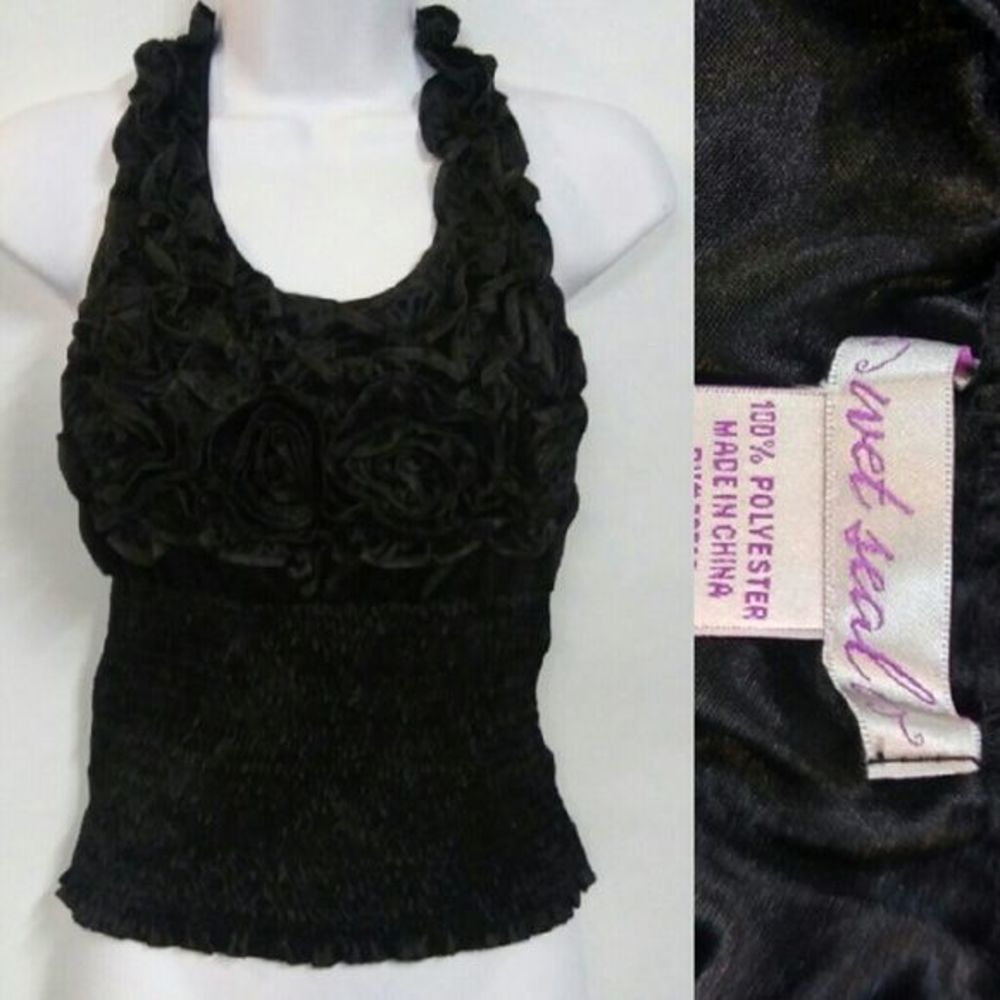 Wet Seal Back‎ Less Floral Top